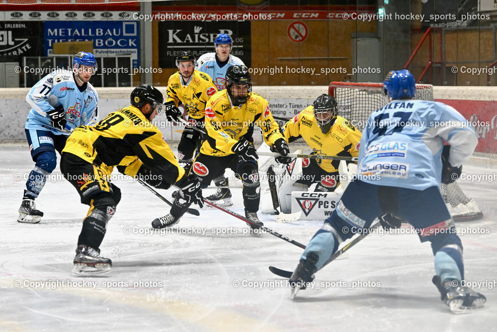 EC Spittal Hornets vs. ESC Steindorf 28.10.2023 | #77 #98 Thalhammer Dominic, #57 Wilfan Franz, #1 Zauchner Rene, #96 Peharz Joshua, #98 Thalhammer Dominic, #57 Wilfan Franz, #1 Zauchner Rene, #96 Peharz Joshua