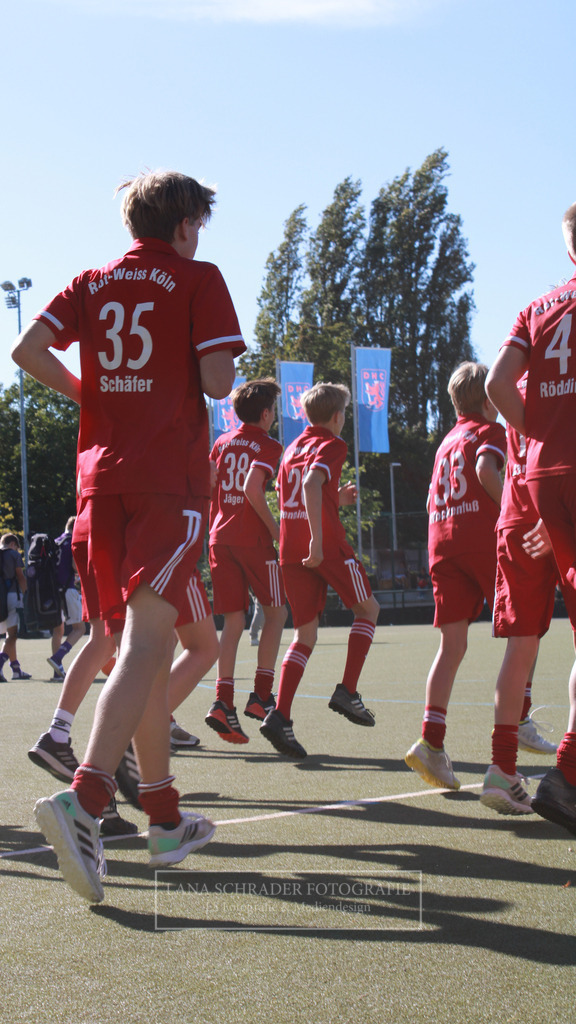 MU14 FINALE Westdeutsche Meisterschaft  Rot-Weiß Köln - HTC Uhlenhorst Mülheim 24.09.23 Düsseldorf-010 | lanaschraderfotografie - Realisiert mit Pictrs.com