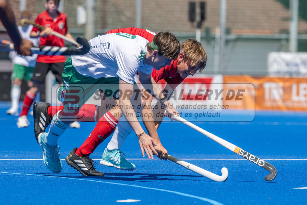 SFE_20230708_0038 | EuroHockey EM U18 Boys Austria vs Ireland am 08.07.2023 in Krefeld (Gerd-Wellen-Hockeyanlage), Photo: Stephan Fehrmann 2023 (Sports-Gallery)