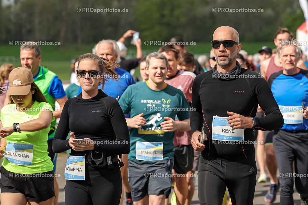Osterlauf Koeln; Koeln, 16.04.22 | Impressionen vom Osterlauf Koeln am 16.04.22 in Koeln (Nordrhein-Westfalen).