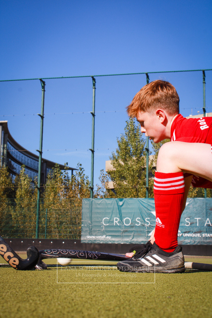 MU14 FINALE Westdeutsche Meisterschaft  Rot-Weiß Köln - HTC Uhlenhorst Mülheim 24.09.23 Düsseldorf-039 | lanaschraderfotografie - Realisiert mit Pictrs.com