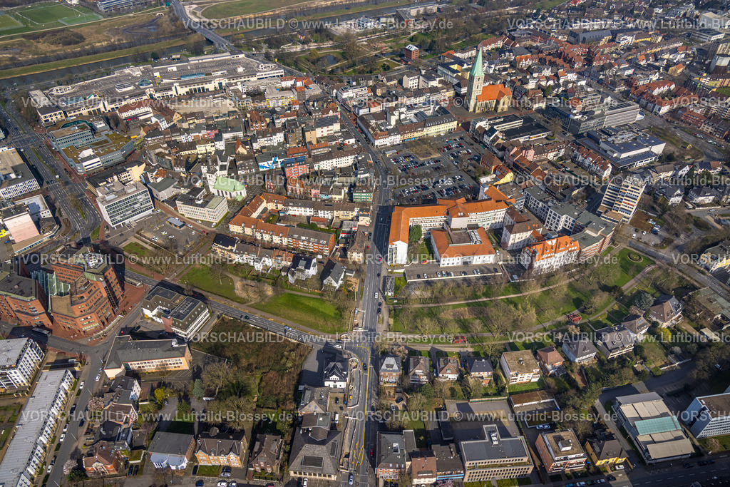 Hamm240306454 | Luftbild, St. Marien-Hospital Hamm gGmbH
Krankenhaus, Südenwall, evang. Jugendkirche / Lutherkirche, Allee-Center Einkaufszentrum, Mitte, Hamm, Ruhrgebiet, Nordrhein-Westfalen, Deutschland