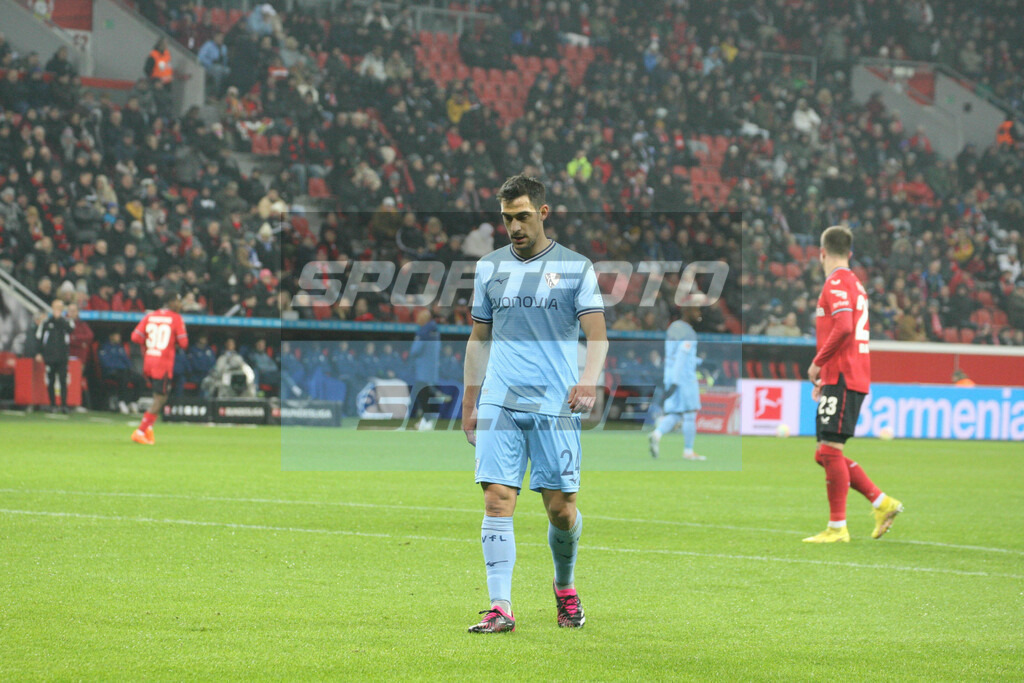 Bayer 04 Leverkusen - VFL Bochum 1848 | Vasilios Lampropoulos - © Sportfoto-Sale (MK - Realisiert mit Pictrs.com