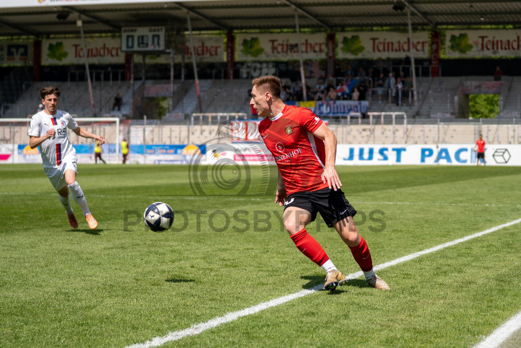 SG Sonnenhof Großaspach vs. SG Barockstadt Fulda-Lehnerz, Fussball, Regionalliga Suedwest, 33. Spieltag, 09.05.2026 | Leon Maier (SG Sonnenhof Großaspach, #20),SG Sonnenhof Großaspach vs. SG Barockstadt Fulda-Lehnerz, Fussball, Regionalliga Suedwest, 33. Spieltag, 09.05.2026