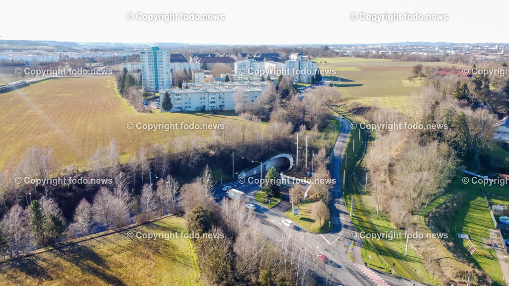 Monalisatunnel_ Linz_ Kleinmuenchen_ Ebelsberg_ 16.01.2023-6 | 16.01.2023, Linz, AUT, Monalisatunnel im Bild Monalisatunnel, Mona Lisa Tunnel, Verkehr, Kleinmuenchen, Ebelsberg, Umfahrung