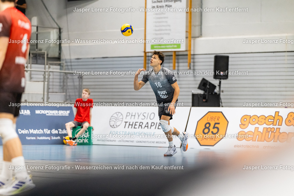 Volleyball I HeVV Humann Essen rren I Saison 2026-2027 I 2. Bundesliga Nord I 06. Spieltag I Kieler TV - VV Humann Essen | Jasper Lorenz Fotografie - Realisiert mit Pictrs.com