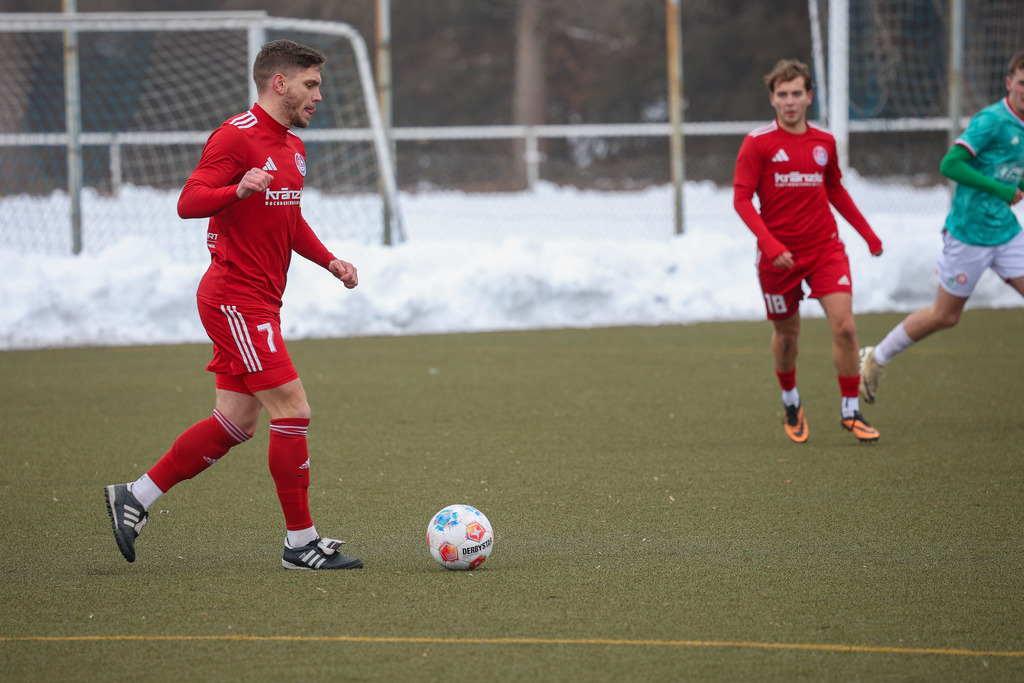 Heldenfingen-Buch_260131_5775 | SG Heldenfingen/Heuchlingen vs. TSV Buch, Fußball, Herren, Freundschaftsspiel, 2025/2026, 31.01.2026 in Söhnstetten, Kunstrasenplatz (Foto: Michael Bulling) - Realisiert mit Pictrs.com
