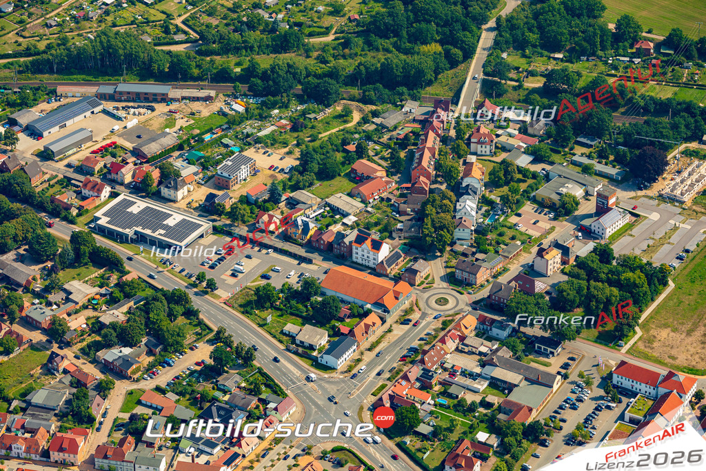 Eichkoppelweg Ludwigslust Bild- Das Luftbild wurde 2025 vom UL-Flugzeug heraus erstellt ( keine Drohne bzw. Drohnenaufnahme ) - Hochauflösende Luftaufnahme -Nicht vergleichbar mit Google Maps oder Satelittenbilder- Die Geschenkidee !Mit Lizenz und Bildrechte bestellbar - CC