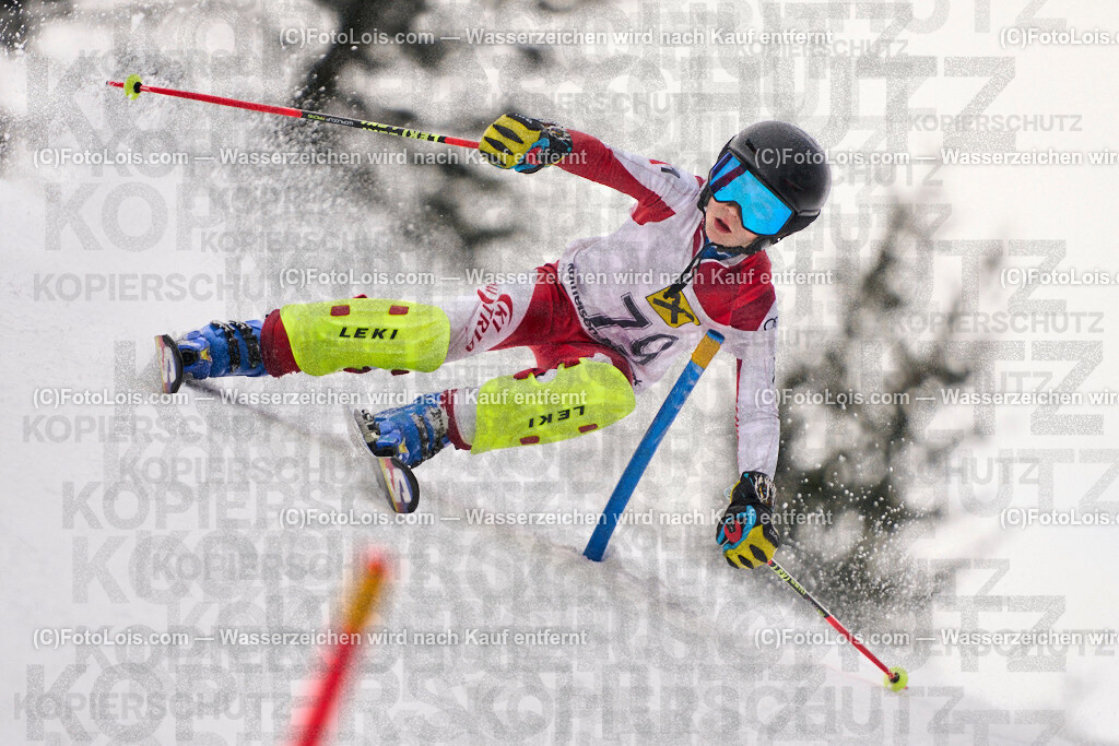 ALP3731_KinderCup-SL_STMK_Strallegg_Walcher Luke | Raiffeisen KINDERCUP Alpin, SLALOM auf der JogllandStreif in Strallegg am So 23. Februar 2025. Veranstaller: Steirischer Skiverband (5000). Skiunion Strallegg (5197).