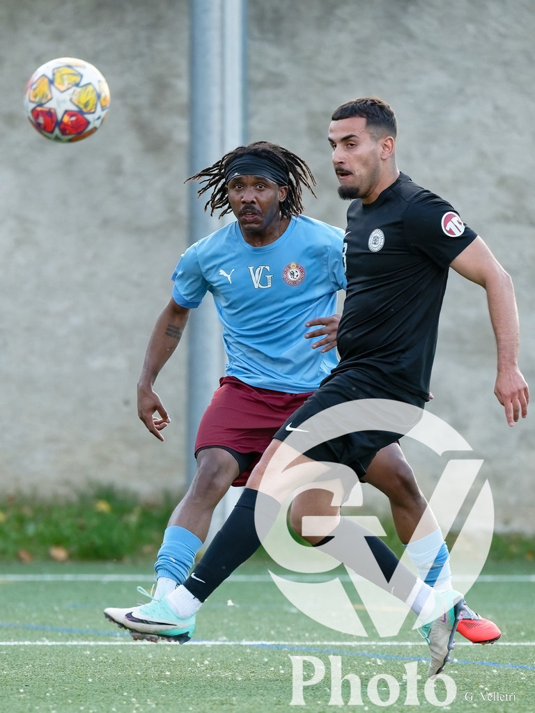 US Carouge II  v Viseu United  - 4eme ligue Groupe 3 | Geneva, Switzerland - May 20 : during the 4eme ligue Groupe 3  match between US Carouge II  and Viseu United  at Stade de la Fontenette  on May 20 , 2026 in Geneva, Switzerland.