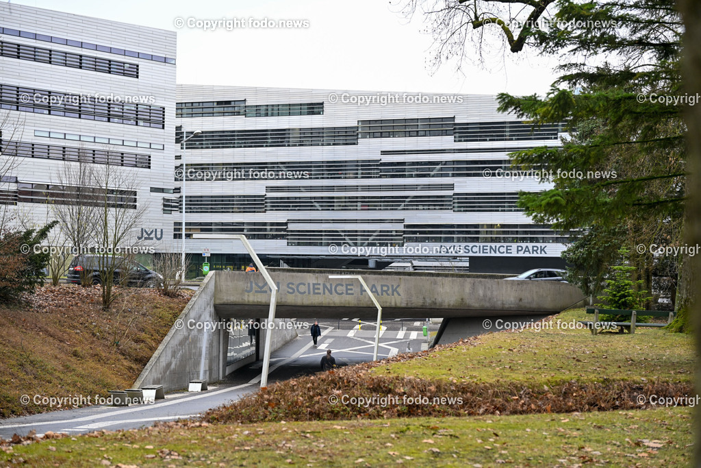 JKU Linz_ Science Park_ 09.02.2024-7 | 09.02.2024, Johannes Kepler Universitaet Linz, AUT, JKU, Gelaende, im Bild JKU Linz, Science Park, Campus, Technologie, hoch-modernes und architektonisch spektakulaeres Campus-Zentrum, Mechatronik, Kuenstliche Intelligenz, Digitalisierung, Mathematik, Forschung, Entwicklung
