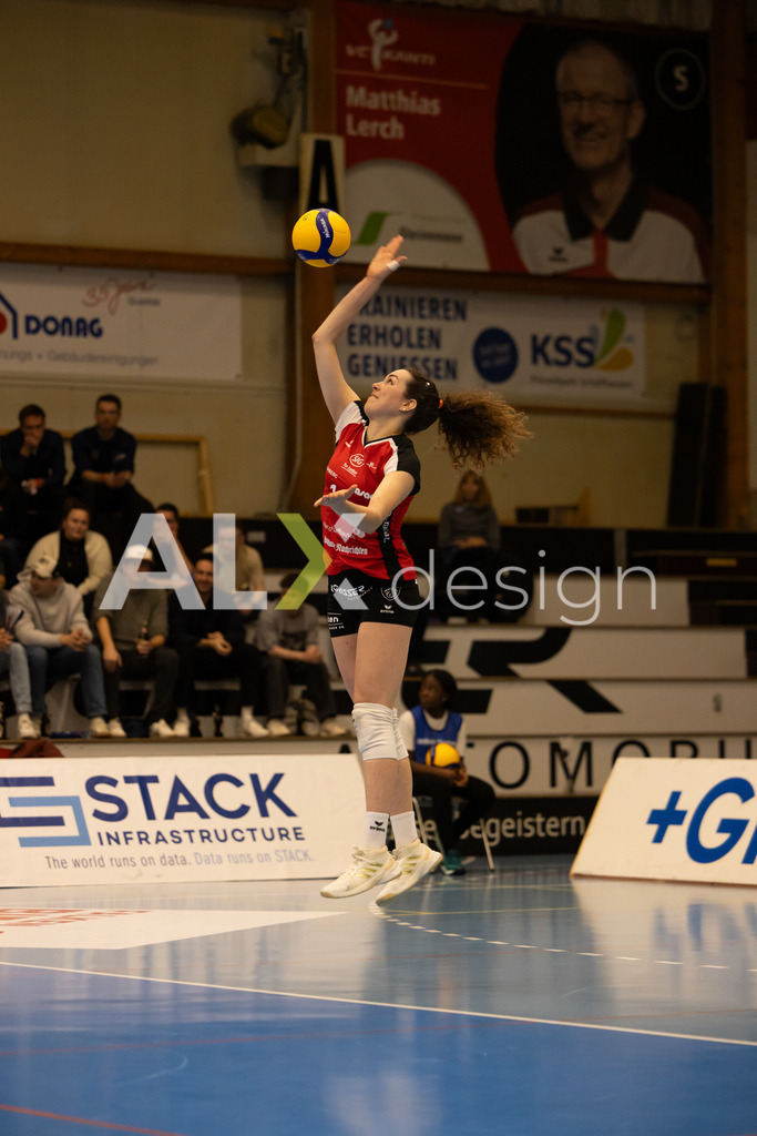 Volleyball I Frauen I Saison 2025-2026 I CEV Volleyball Challenge Cup 2026 | Women I 16th Finals I VC Kanti Schaffhausen - TJ Ostrava I 03.12.2025 | VC Kanti Schaffhausen - 14 Josipa Marković (HR) – Aussen - Realisiert mit Pictrs.com