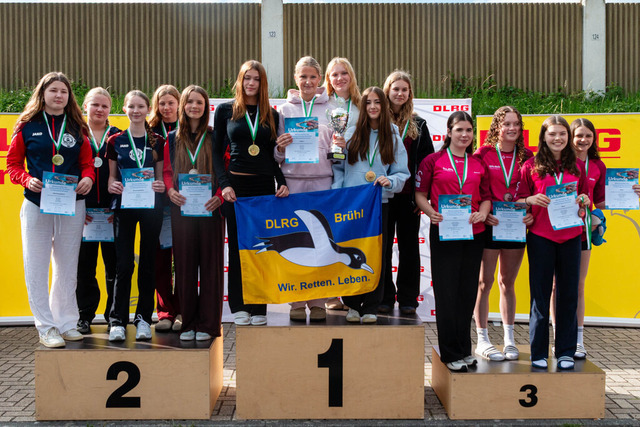 DLRG, Wettkampf, Rettungssport, Landesverbandsmeisterschaften 2026 14.06.2026 | Bedburg, Deutschland - June, 14: Landesmeisterschaften im Rettungssport der Mannschaften im DLRG Landesverband Nordrhein. (Foto: Benedikt Lang (DLRG) - Realisiert mit Pictrs.com