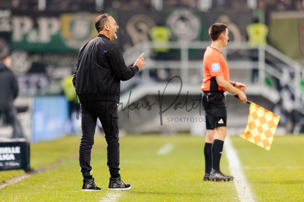 2. Bundesliga, Saison 2025/26, 15. Spieltag: SC Preußen Münster - Hannover 96 | Münster, 05.12.2025: 2. Bundesliga, 15. Spieltag, SC Preußen Münster gegen Hannover 96 im LVM-Preußenstadion in Münster. Foto: sportfotografie.ms | Markus Paletta - Realisiert mit Pictrs.com