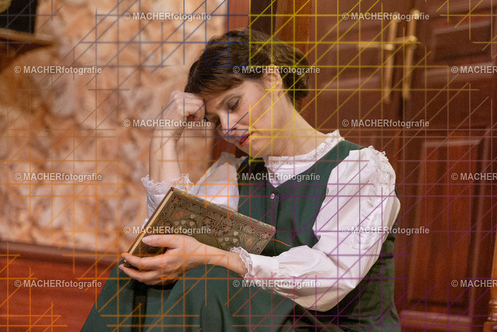 216_MFL-2025 | Portraitbilder von Regisseur; Darsteller; Techniker; Maske; Kostüme; Chor; Musiker; Bilderserie der Generalprobe und der Premierenvorstellung, Szenenbilder; Ausdrucksstudien; Bühnenüberblick; Bühnenkulissen; Pressefotos inkl. Redaktionsfoto Darstellergruppe.