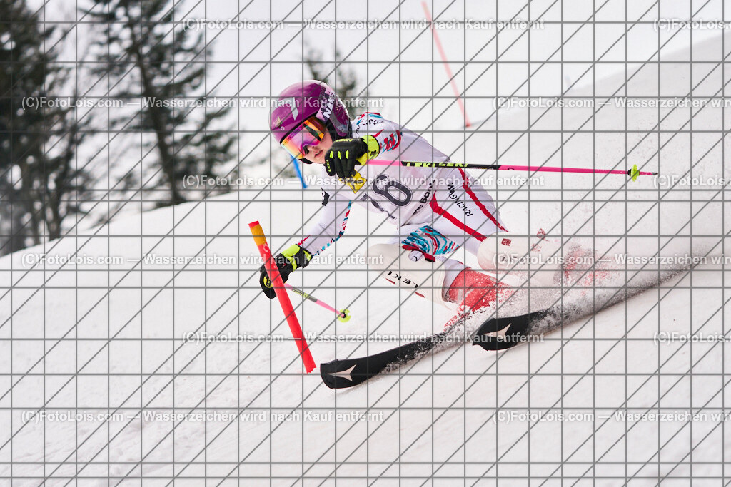 ALP3706_KinderCup-SL_STMK_Strallegg_Kreiner Mia | Raiffeisen KINDERCUP Alpin, SLALOM auf der JogllandStreif in Strallegg am So 23. Februar 2025. Veranstaller: Steirischer Skiverband (5000). Skiunion Strallegg (5197).
