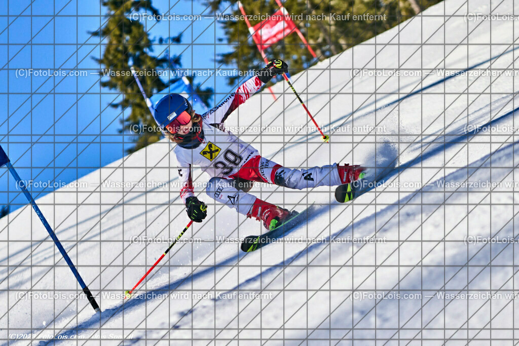 ALP7560_JOGLLAND-CUP-RTL_St-Jakob-Walde_Lembaecker Maximilian | (C)FotoLois.com, Alois Spandl. Raiffeisen-Liebmarkt Sport 2000 Autohaus Felber-Fischer Jogllandcup, Skibezirk 7 - Joglland, Sa 20. Januar 2024.
