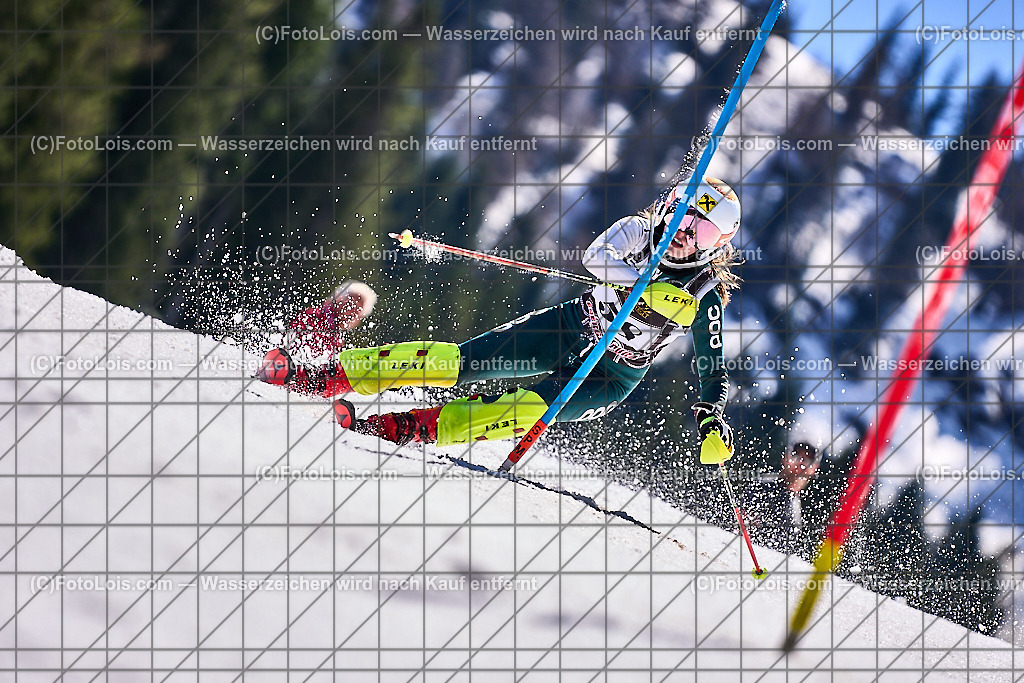 ALP2430_Reiteralm_MASTERS-LM_SL_Klug Emma | (C)FotoLois.com, Alois Spandl. Steirische MASTERS-Landesmeisterschaften Ski alpin SLALOM mit Wien und Salzburg, Reiteralm, Sa 13. April 2024.
