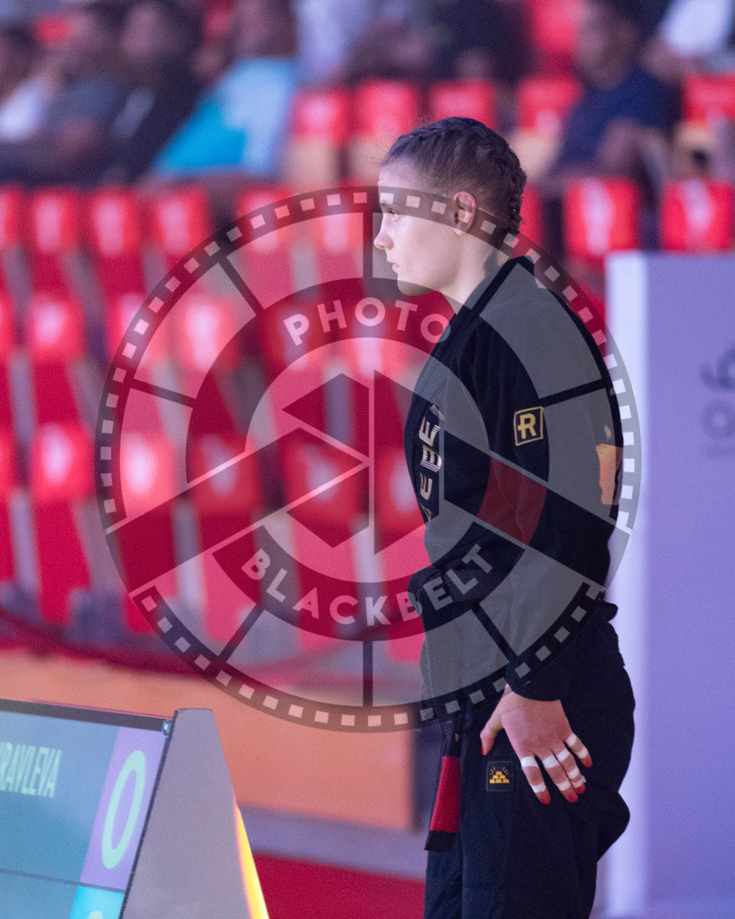 20231109PBB3056 | Fighters compete during the AJP World Professional Championship in the Mubadala Arena in Abu Dhabi, Arab United Emirates, on November 9, 2023.