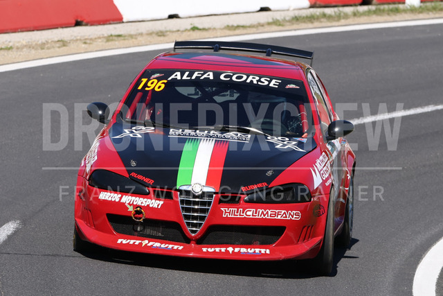FIA European Hill Climb Championship – Rechberg 2026    | FIA European Hill Climb Championship at Rechberg, held from 24 to 26 April 2026 near Tulwitz, Styria, Austria. The image shows Gottfried OGRIS (AUT) Alfa Romeo 147 GTA Cup.     