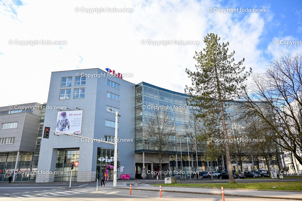 BFI_ Bulgariplatz Linz_ 18.01.2023-2 | 18.01.2023, Linz, AUT, Bulgariplatz Linz, im Bild BFI, Berufsfoerderungsinstitut, Bulgariplatz Linz