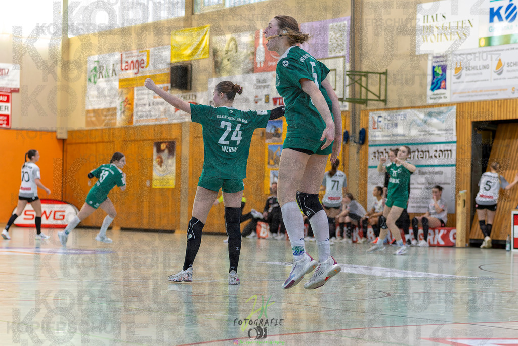 Jugendbundesliga wJA, Pokalrunde, HSG Kleenheim/Langgöns - Frisch Auf Göppingen | Jugendbundesliga wJA, Pokalrunde, HSG Kleenheim/Langgöns - Frisch Auf Göppingen am 28.02.2026 in Oberkleen (Weidig-Halle)Photo © 2026 - Jörg Heinrich - Realisiert mit Pictrs.com