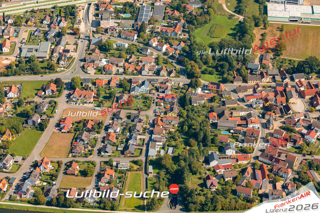 Luftaufnahme der Stadt Altendorf - Die Luftaufnahme wurde 2025 vom UL-Flugzeug heraus erstellt ( keine Drohne ) - Hochauflösende Luftaufnahme - für professionelle Ausdrucke geeignet. Die Geschenkidee !Mit Lizenz und Bildrechte bestellbar