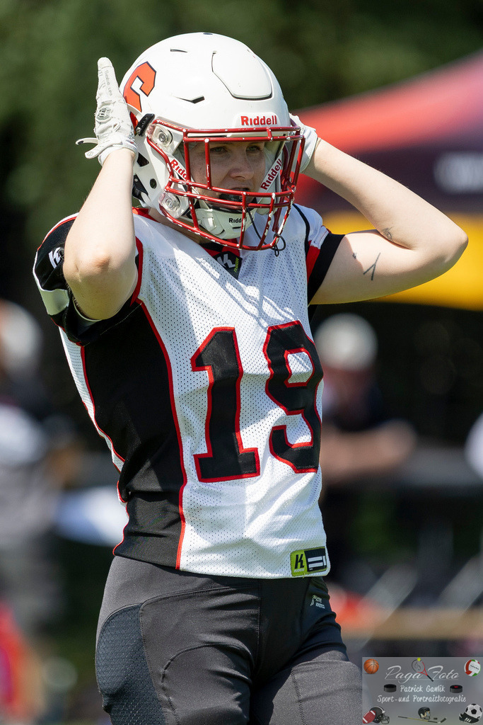 GFLW 1: German Football League Women 1: Rodgau Pioneers Ladies - Stuttgart Scorpions Sisters, 07.06.2026 | .s18., Freisteller, Portrait / Porträt, Rodgau Pioneers Ladies - Stuttgart Scorpions Sisters, Rodgau, Maingau-Energie-Stadion "Am Weichsee", 7.6.2026 - Realisiert mit Pictrs.com