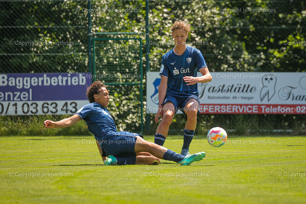 BQ3I4356 | 17.06.2023; Testspiel; Rasenplatz Offdilln; VfL Bochum U17 - Eintracht Frankfurt U17; Ergebnis: 3:1 (1:1)