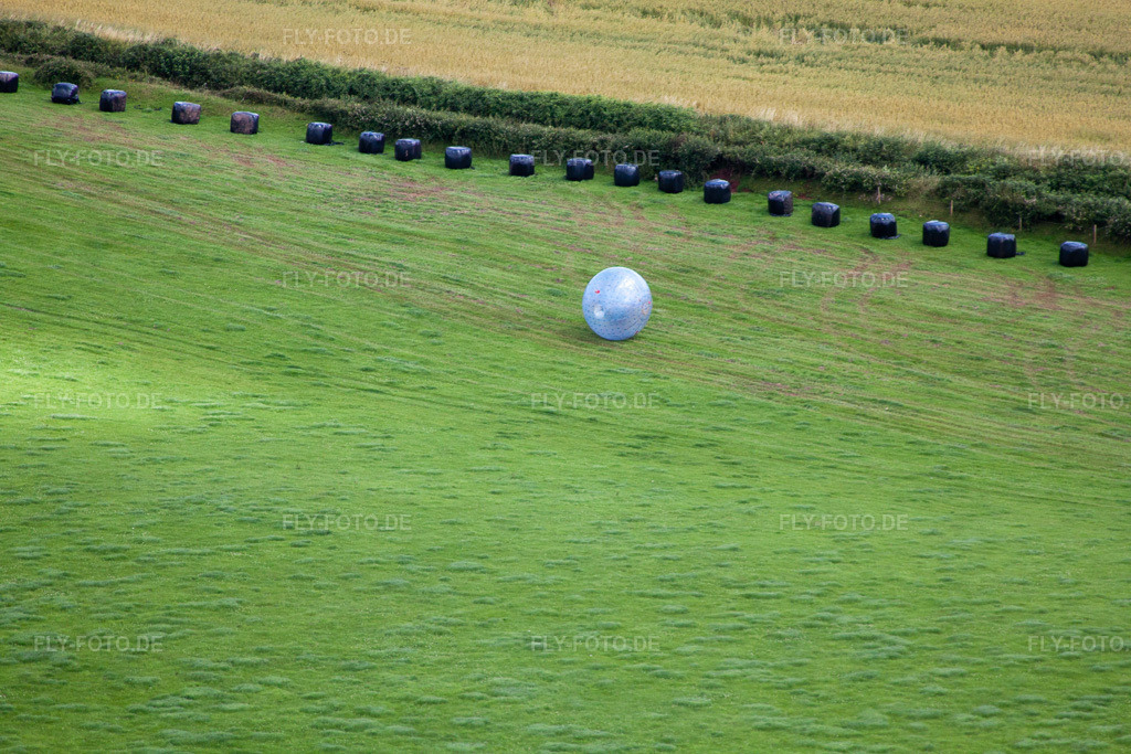 Luftbild: Ortsansicht in Marldon im Bundesland England in Vereinigtes Königreich. Foto: IMG_19789.jpg vom 25.07.2009 durch Werner Riehm/FLY-FOTO.de