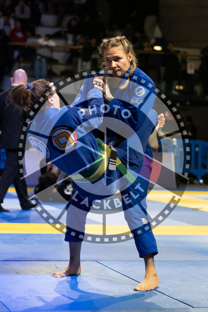 20240119PBB1157 | Fighters compete during the IBJJF European Championship in Paris, France, on January 19, 2024.