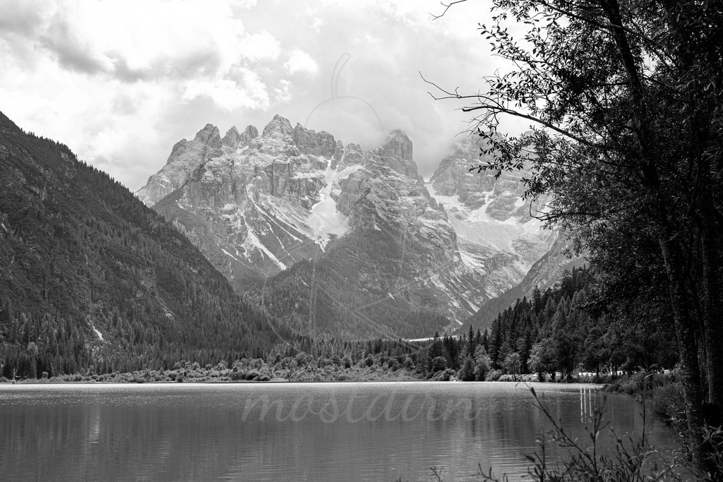 Dolomiten schwarz weiss | Ihre Fotografin im Lungau, ihre Fotografin im Mostviertel, Wandbilder Onlineshop, Imagefotos für Ihr Unternehmen,  - Realisiert mit Pictrs.com