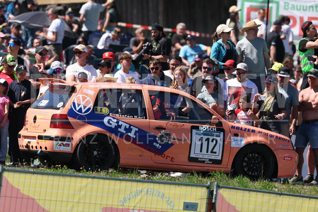 FIA European Hill Climb Championship – Rechberg 2026 | FIA European Hill Climb Championship at Rechberg, held from 24 to 26 April 2026 near Tulwitz, Styria, Austria. The image shows Stefan KARL (AUT) VW Golf 4 GTI.