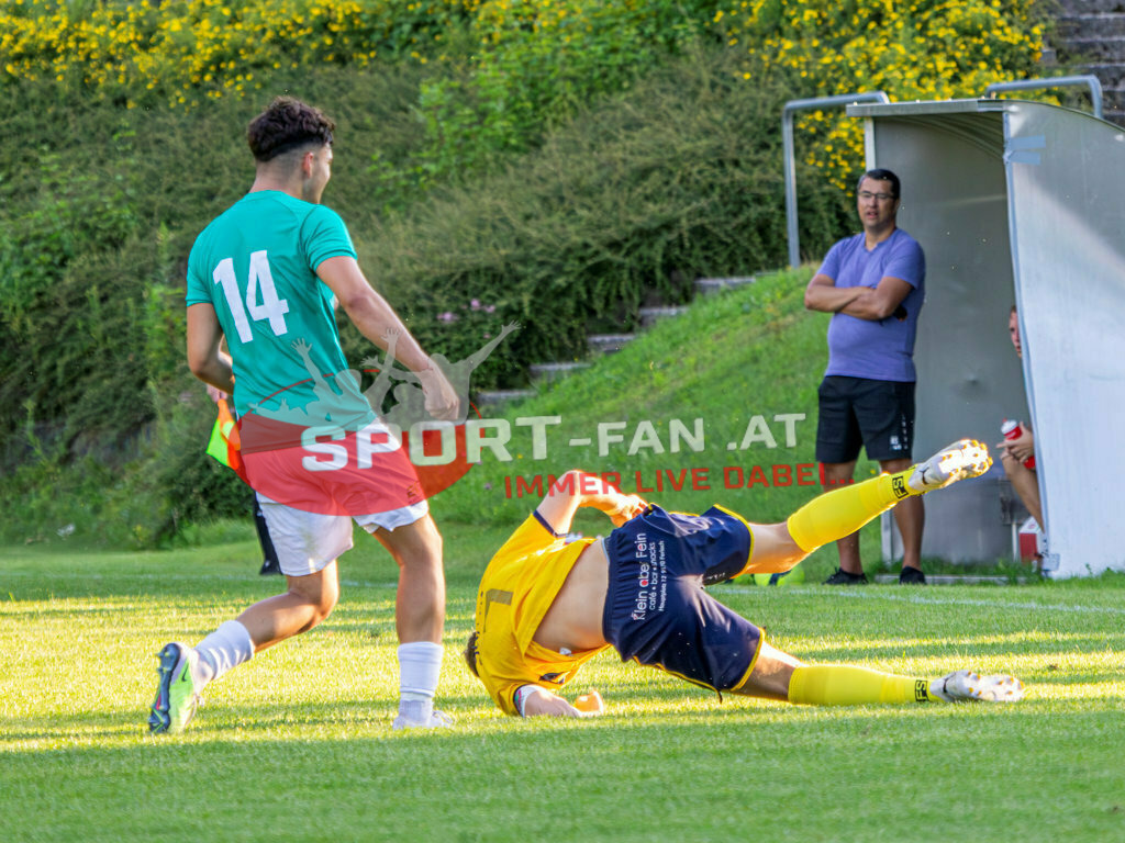 SV St. Margareten/Ros. - DSG Ferlach Villacher Bier-KFV-Cup 2. Runde | SV St. Margareten/Ros. - DSG Ferlach am 02.08.2023 in St. Margareten im Rosental
(Sportplatz), Austria, (Photo by Ernst Krawagner sport-fan.at) - Realisiert mit Pictrs.com