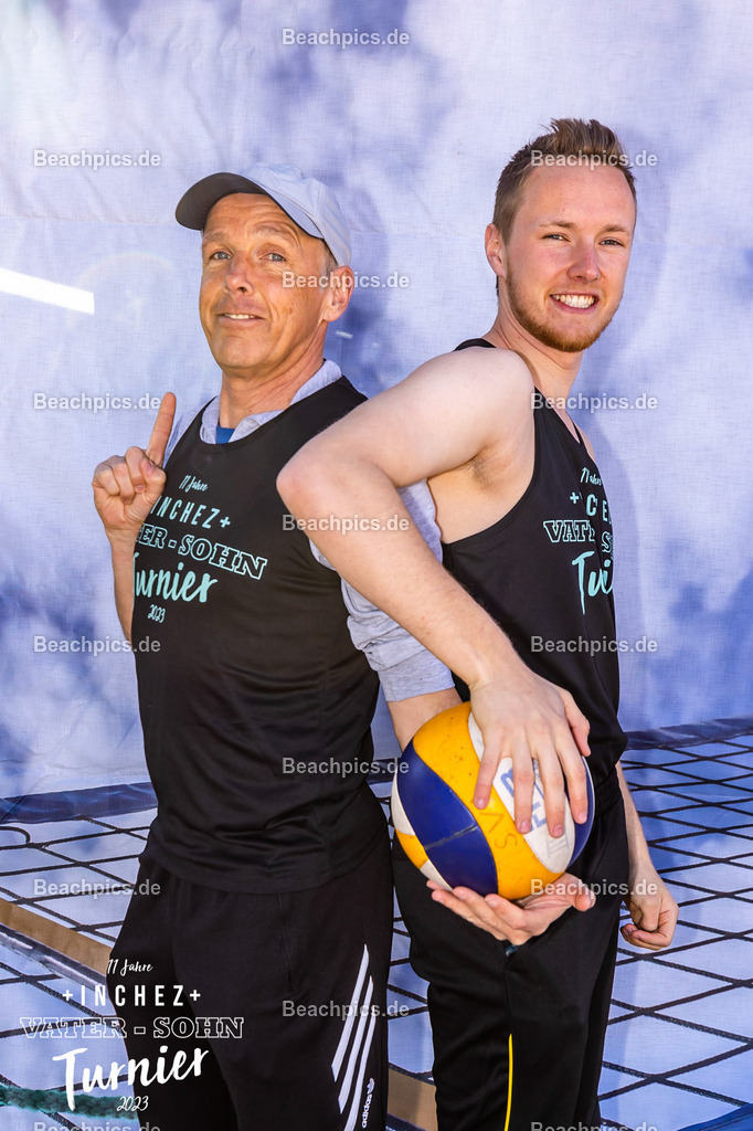 2023-00068968-Vater-Sohn-Turnier | 18.05.2023; Berlin Foto: Gerold Rebsch - www.beachpics.de