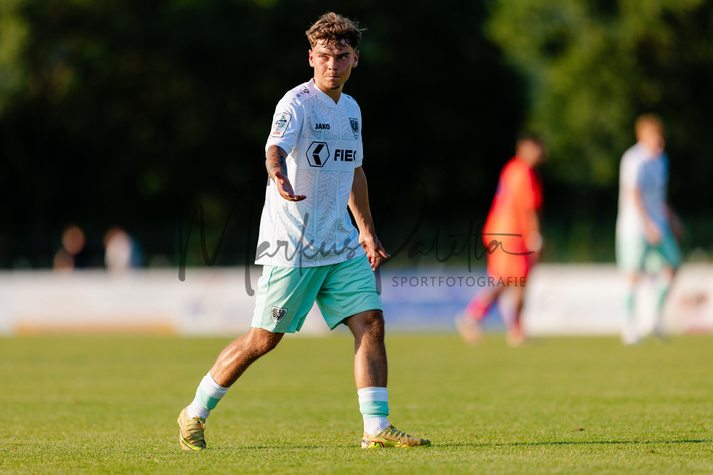 Testspiel, Saison 2026/27: SC Preußen Münster - Kickers Emden | Billerbeck, 10.07.2026: Testspiel, SC Preußen Münster gegen Kickers Emden auf der Anlage des DJK Billerbeck in Billerbeck. Foto: sportfotografie.ms | Markus Paletta - Realisiert mit Pictrs.com