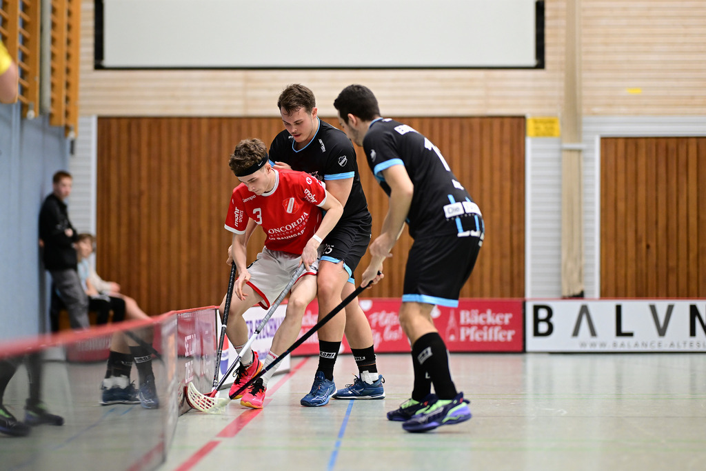 Floorball I Herren I Saison 2024-2025 I 2. FBL Herren Nord-West I 9. Spieltag I MTV Mittelnkirchen - TSV Tollwut Ebersgöns | Der Sportfotograf. - Realisiert mit Pictrs.com