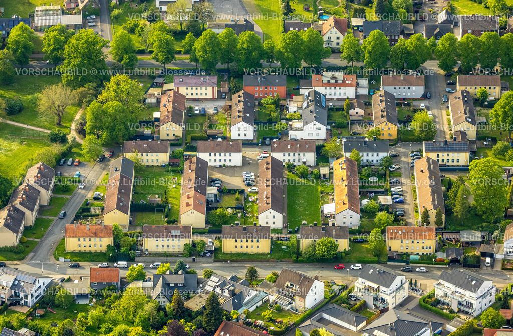 Hamm240502745 | Luftbild, Mehrfamilienhäuser Wohngebiet Wohnsiedlung Legienstraße, Uentrop, Hamm, Ruhrgebiet, Nordrhein-Westfalen, Deutschland