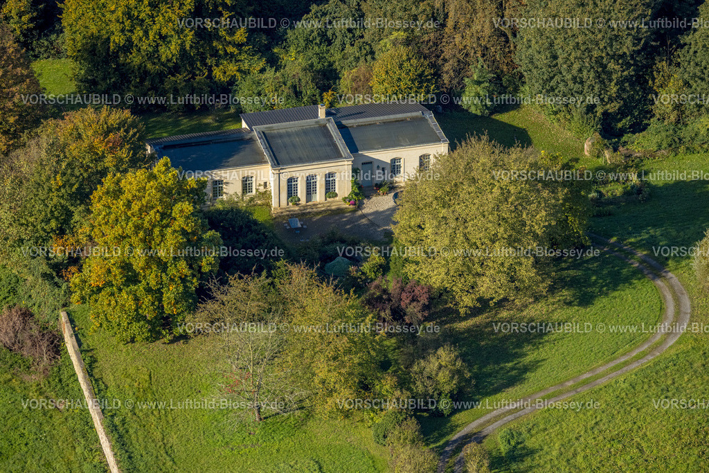 Selm241011226Cappenberg | Luftbild, Wohnhaus am Schloss Cappenberg, Cappenberg, Selm, Münsterland, Nordrhein-Westfalen, Deutschland