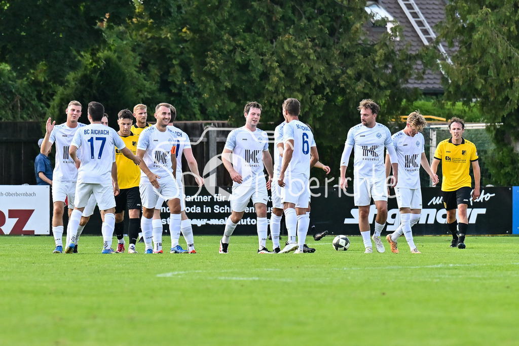 BC Aichach - SF Bachern | Jubel nach 1-0