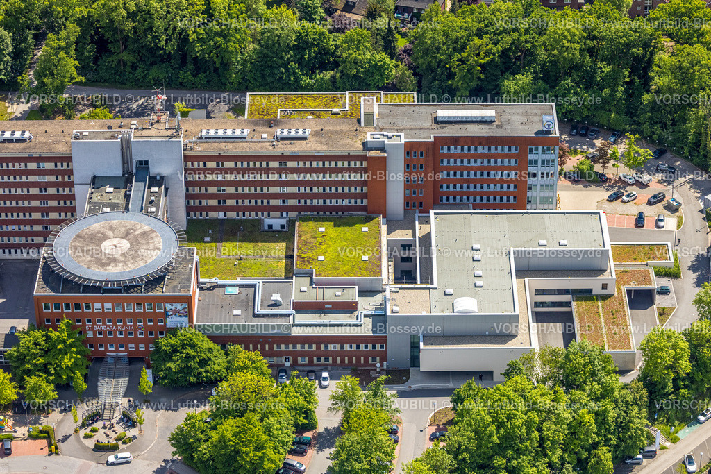 Hamm250500259BarbaraKlinik | Luftbild, BarbaraKlinik, Heessen, Hamm , Ruhrgebiet, Nordrhein-Westfalen,  Deutschland
