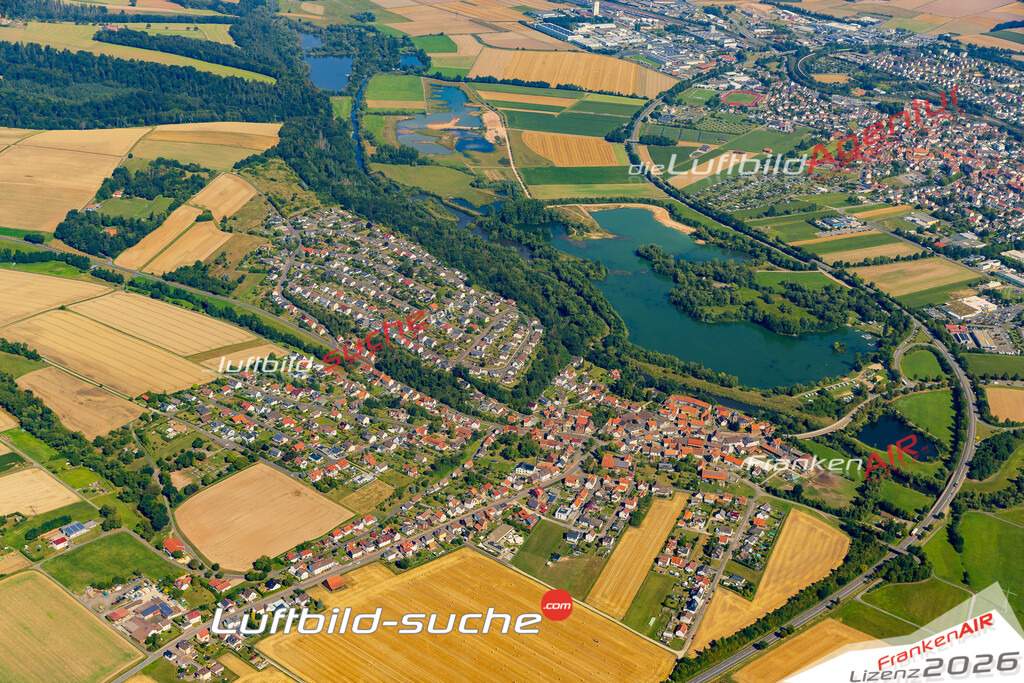 Schöne Luftaufnahme als Geschenk in Breitenbach Bebra - Die Luftbildaufnahme wurde 2025 vom UL-Flugzeug heraus erstellt ( keine Drohne ) - Hochauflösende Luftaufnahme -Nicht vergleichbar mit Google Maps oder Satelittenbilder- Die Geschenkidee !Mit Lizenz und Bildrechte bestellbar