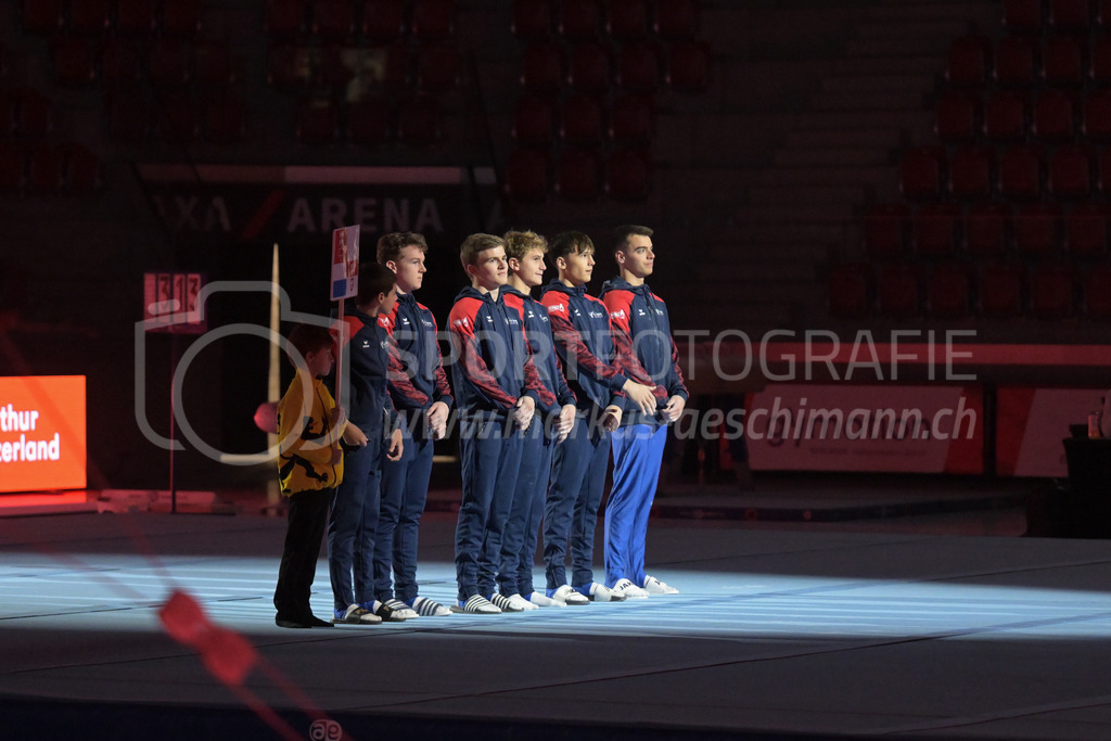 Schweizer Meisterschaften Kunstturnen Mannschaften Männer (B) - 22. November 2025 | Schweizer Meisterschaften Kunstturnen Mannschaften Männer (B)AXA Arena, WinterthurBild: Sportfotografie Markus Aeschimann | www.markus-aeschimann.ch - Realisiert mit Pictrs.com