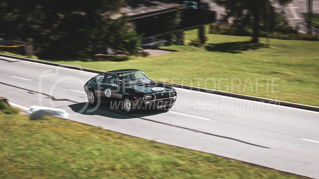 19. Arosa ClassicCar 2023 - 2. September 2023 | 19. Arosa ClassicCar 2023
Arosa, Schweiz
Orsatti Hans aus Lenzerheide mit der Startnummer 272 in einem Lancia Fulvia Sport Zagato, Jahrgang 1972, in der Klasse Classic Trophy.
@arosaclassiccar, @arosa.official, #arosaclassiccar, #arosa, #76curves, #classiccar
Bild: Sportfotografie Markus Aeschimann | www.markus-aeschimann.ch - Realisiert mit Pictrs.com