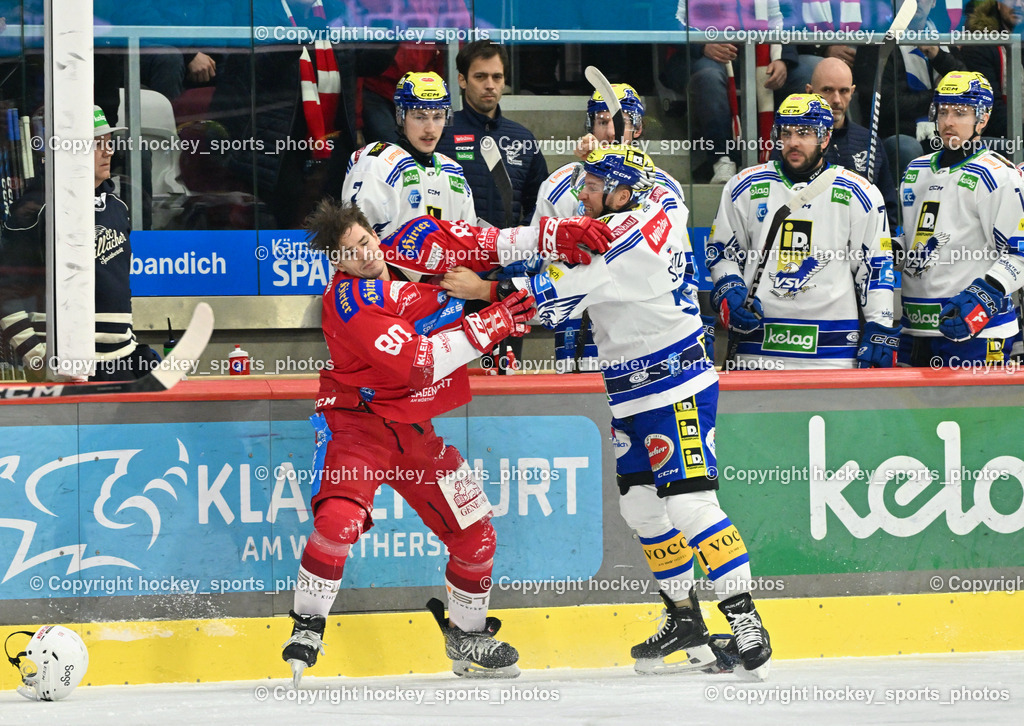 EC KAC vs. EC IDM Wärmepumpen VSV 4.2.2024 | #16 Schwinger Simeon, #55 Sabolic Robert, Faustkampf