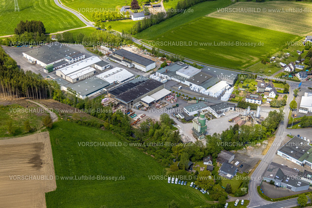 Sundern230504897 | Luftbild, Gewerbegebiet Am Gelben Berg, Westenfeld, Sundern, Sauerland, Nordrhein-Westfalen, Deutschland