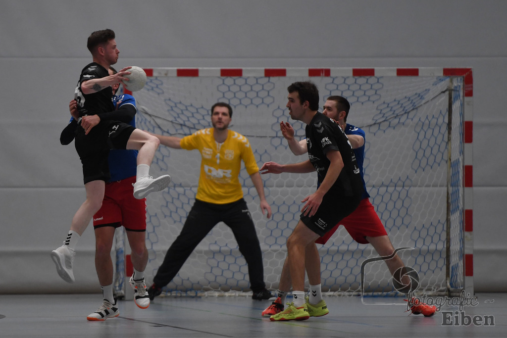 VFL Rastede-Elsflether TB 2 | VFL Rastede (blau)-Elsflether TB 2 (schwarz) am 06.04.2024 in Rastede (Sporthalle Feldbreite), Deutschland, Photo: Philip Eiben 2024 - Realisiert mit Pictrs.com