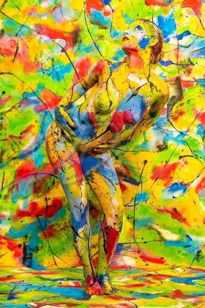 Bodypainting-COLOURLISA_0133b | #010 | Modell: Lisa | Foto: Dennis Largo Schulz - Realisiert mit Pictrs.com