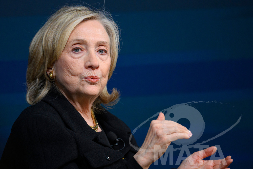 _DWA4078 | Die US-Politikerin Hillary Clinton auf der Veranstaltung Bridging Scholarship and Statecraft im Rahmen der Münchner Sicherheitskonferenz 2026. München, 13.02.2026 Bayern Deutschland  - Realisiert mit Pictrs.com
