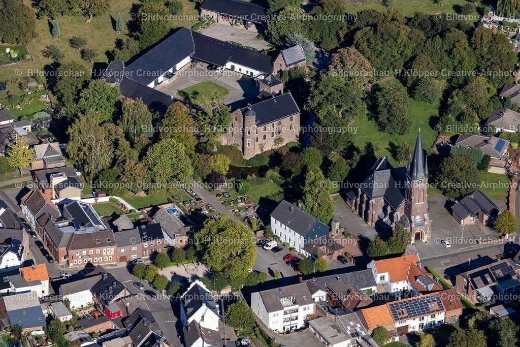 Lufbilder Dürboslar-5912 | Burganlage der Veste " Burg Dürboslar " an der Maarstraße, Burgstraße in Dürboslar i - Realisiert mit Pictrs.com